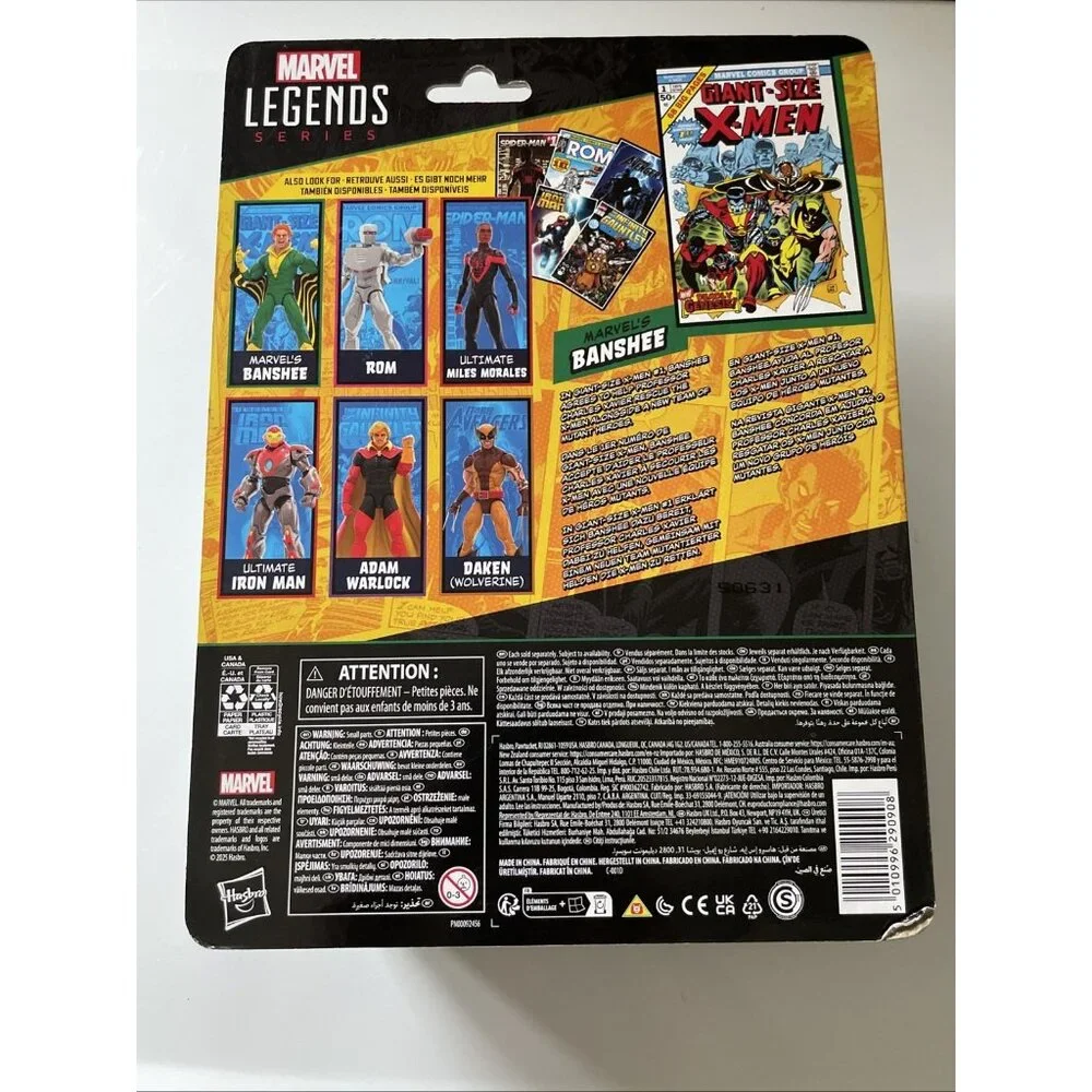 Hasbro 2025 Marvel Legends Comic Series Banshee X-Men 6